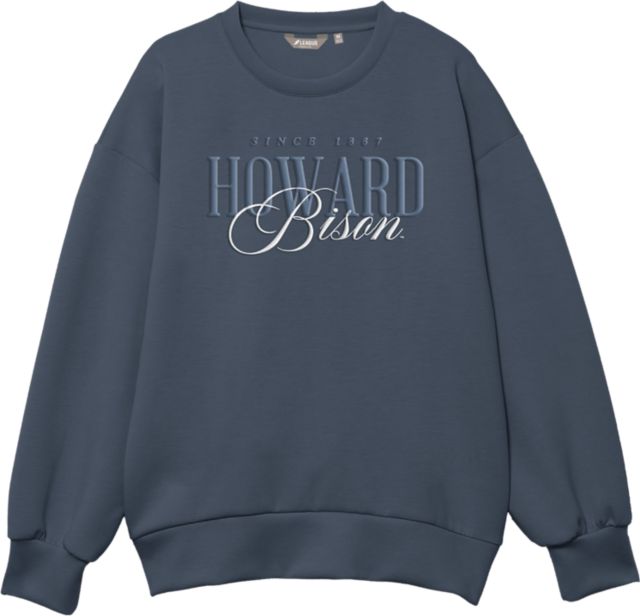 Howard University Bison Women's Crewneck Sweatshirt