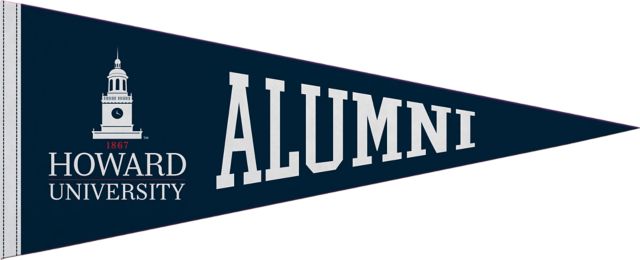 Howard University 12x30 Alumni Pennant