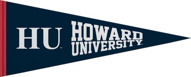 Howard University 12"X30" Full Color Pennant