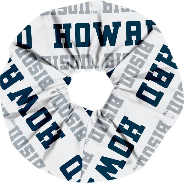 Howard University Bison Spirit Scrunchie