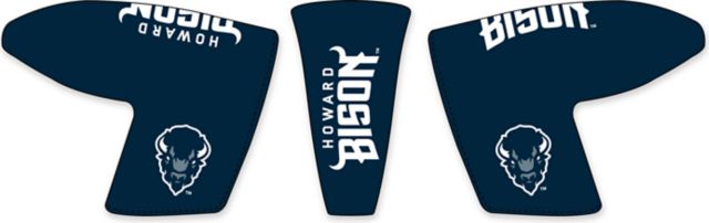 Howard University Bison Solid Putter Blade Cover