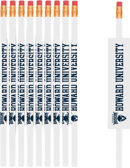 Howard University #2 Pencil 10 Count