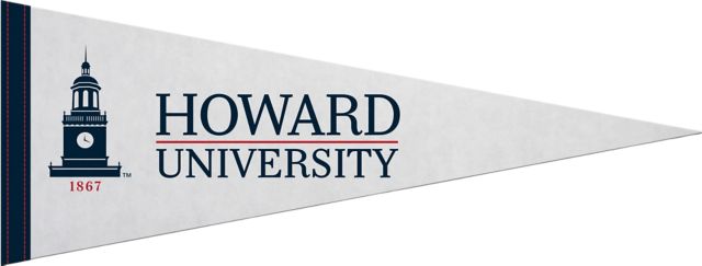 Howard University 9"X24" Full Color Pennant