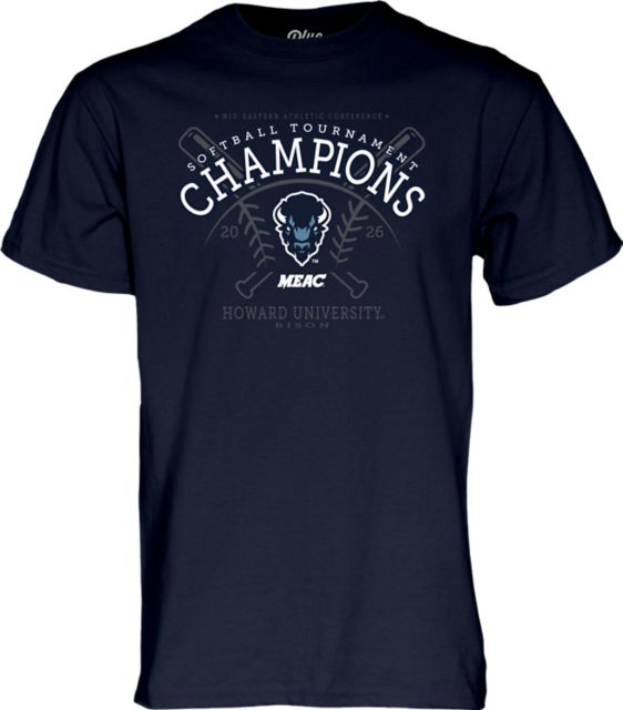 Howard University Softball 2026 Conference Champions Short Sleeve T-Shirt