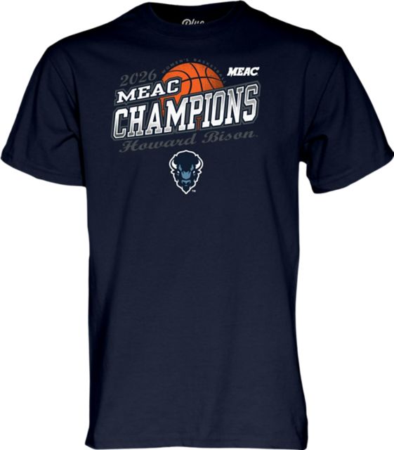 Howard University Women's Basketball 2026 MEAC Tournament Champions Short Sleeve T-Shirt
