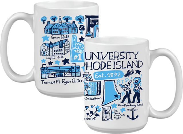 University of Rhode Island Julia Gash 15 oz. Mug