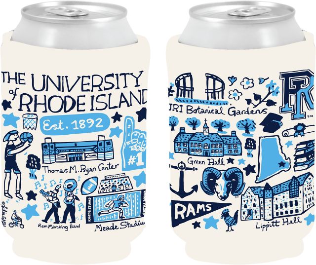 University of Rhode Island Julia Gash Can Coozie