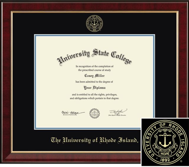 University of Rhode Island 11" x 14" Diploma Frame