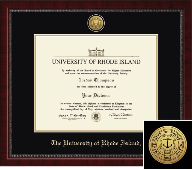 University of Rhode Island 11" x 14" Diploma Frame