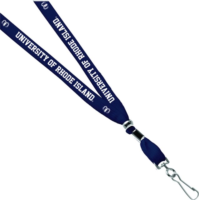 University of Rhode Island Rams 3/8'' Swivel Hook Lanyard
