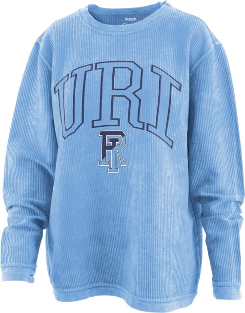 University of Rhode Island Women's Corded Crewneck Sweatshirt
