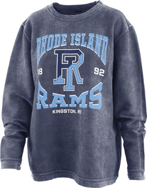 University of Rhode Island Women's Corded Crewneck Sweatshirt
