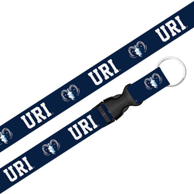 University of Rhode Island Rams Lanyard with Buckle