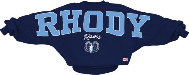 University of Rhode Island Women's Oversized Crewneck Sweatshirt