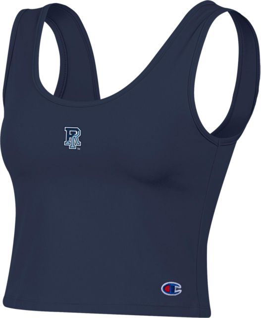 University of Rhode Island Women's Scoop Neck Crop Tank Top