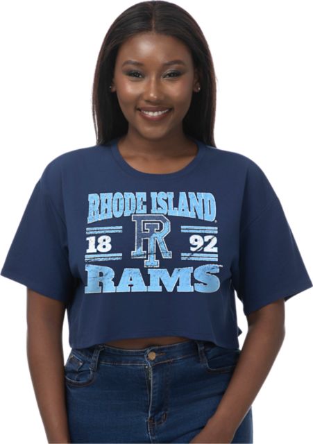 University of Rhode Island Rams Women's Boxy Crop Short Sleeve T-Shirt