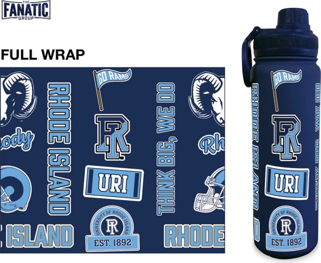 University of Rhode Island 24 oz. Full Wrap Bottle