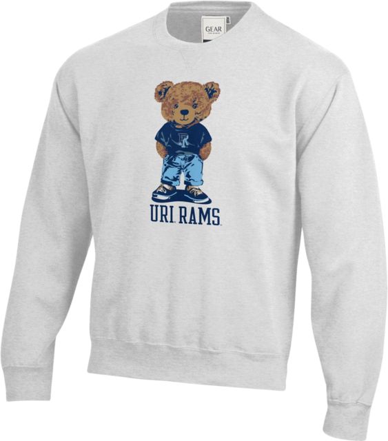 University of Rhode Island Rams Fleece Crewneck Sweatshirt