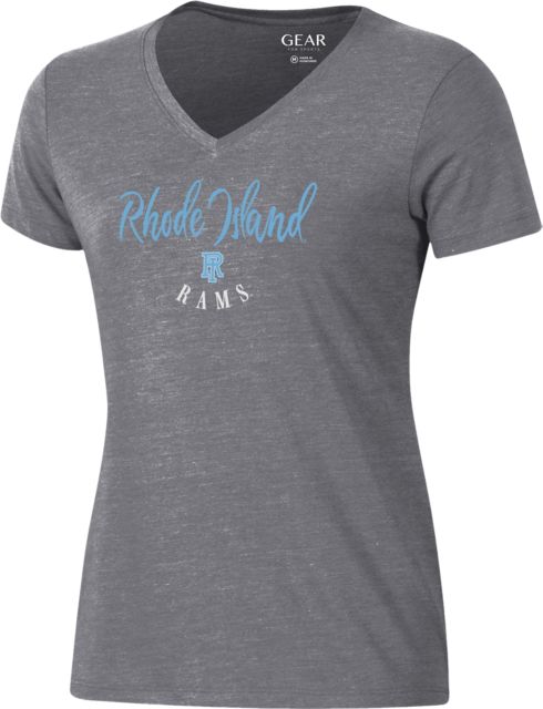 University of Rhode Island Rams Women's V-Neck Short Sleeve T-Shirt