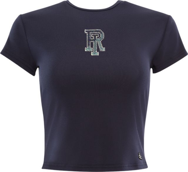 University of Rhode Island Women's Crop Short Sleeve T-shirt