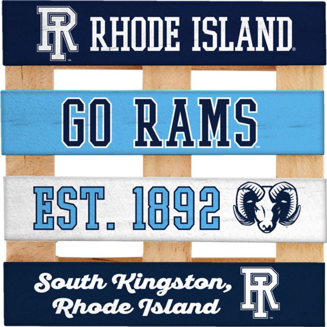 University of Rhode Island Rams Pallet Coasters - 4 Pack