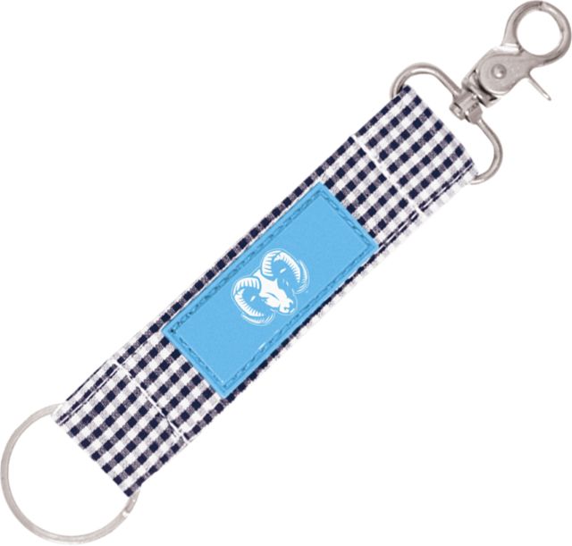 University of Rhode Island Rams Newport Gingham Key Strap