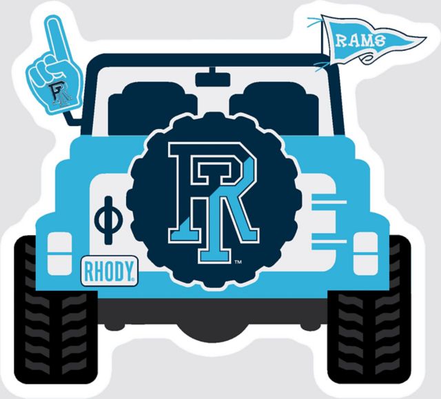 University of Rhode Island 4'' x 4'' Magnet