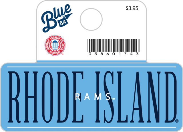University of Rhode Island Rams Mini Sticker