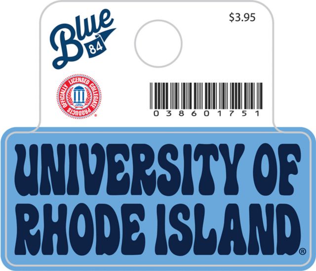 University of Rhode Island Mini Sticker