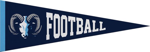 University of Rhode Island 5x15 Football Rams Pennant