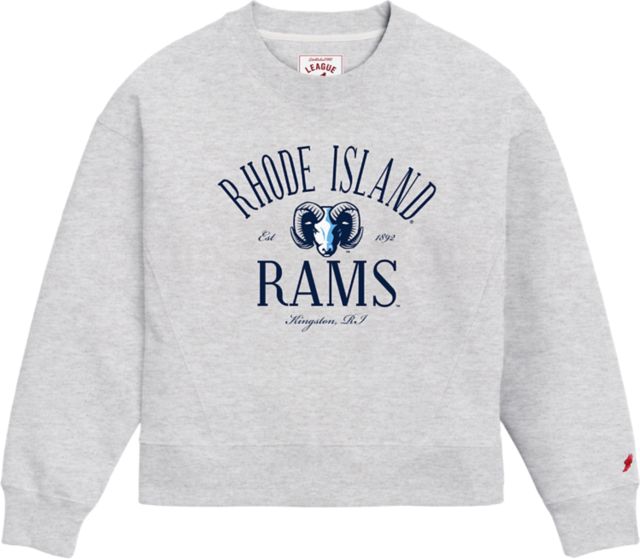 University of Rhode Island Rams Women's Boxy Crewneck Sweatshirt