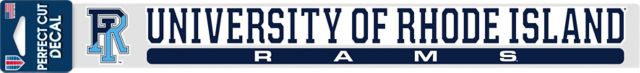 University of Rhode Island 2'' x 17'' Perfect Cut Decal