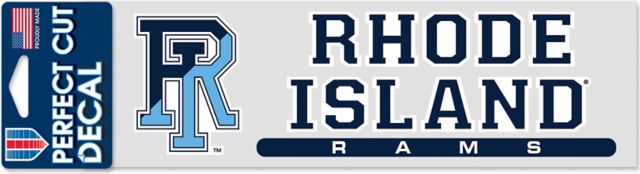 University of Rhode Island 3'' x 10'' Perfect Cut Decal