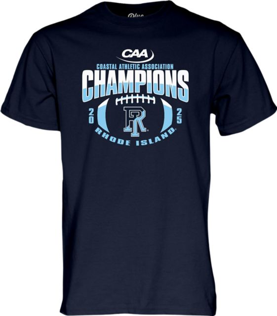 University of Rhode Island Football 2025 CAA Regular Season Champions Short Sleeve T-Shirt