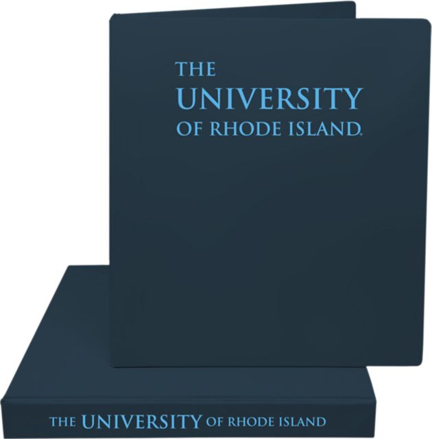 University of Rhode Island 1'' Vinyl Binder