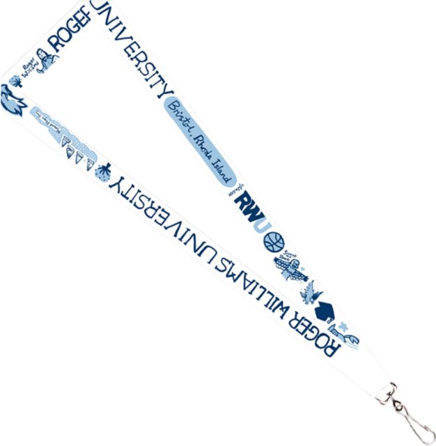 Roger Williams University Julia Gash 3-4'' Satin Lanyard