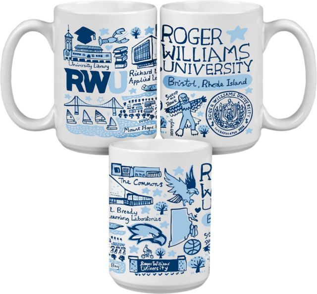 Roger Williams University Julia Gash 15 oz. Mug
