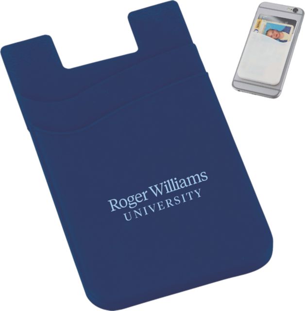 Roger Williams University Silicone Card Wallet