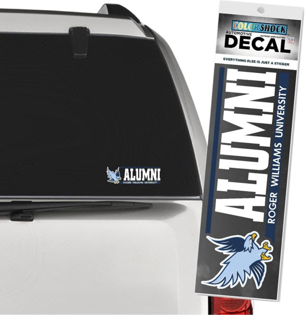 Roger Williams University Hawks Alumni Decal