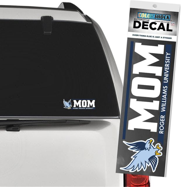 Roger Williams University Hawks Mom Decal