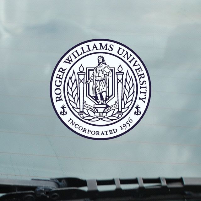 Roger Williams University Cling Decal