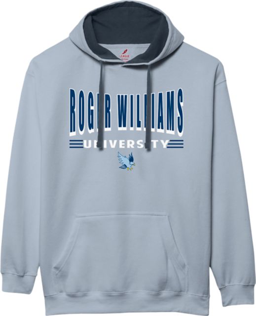 Roger Williams University Hawks Colorblock Hooded Sweatshirt