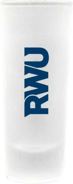 Roger Williams University Frosted Collector's Glass