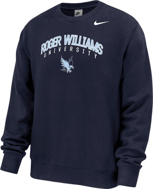 Roger Williams University Hawks Fleece Crewneck Sweatshirt