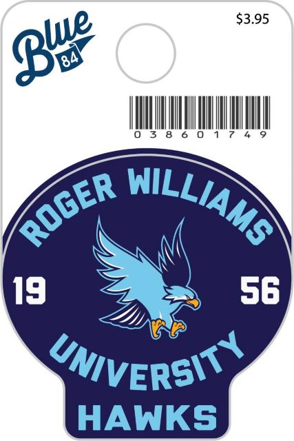 Roger Williams University Hawks Mini Sticker