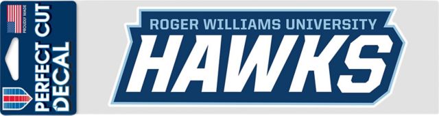 Roger Williams University 3'' x 10'' Perfect Cut Decal