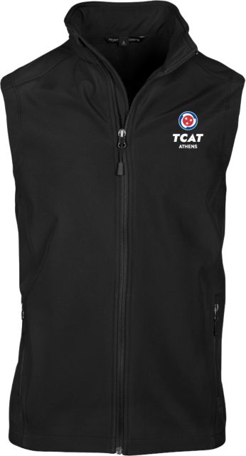 TCAT Athens Softshell Core Vest  Stacked Logo - ONLINE ONLY