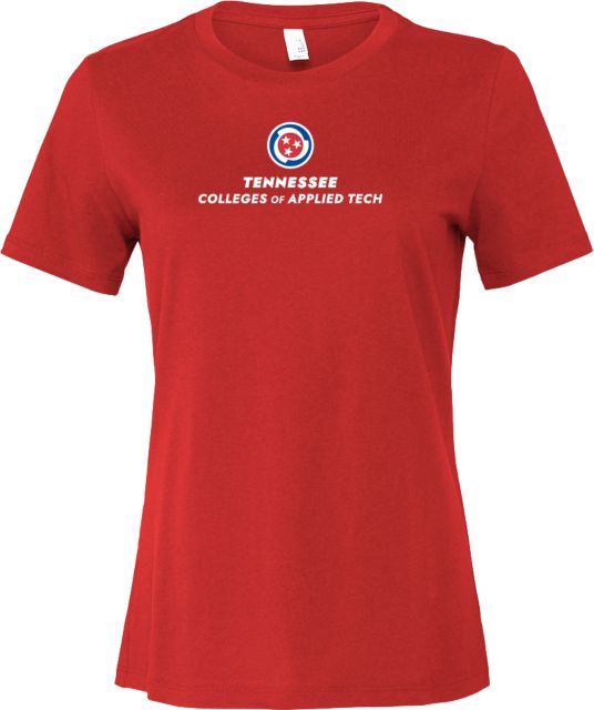 TCAT Athens Bella + Canvas Women's Relaxed Cotton T-Shirt TCAT Secondary Stacked logo - ONLINE ONLY