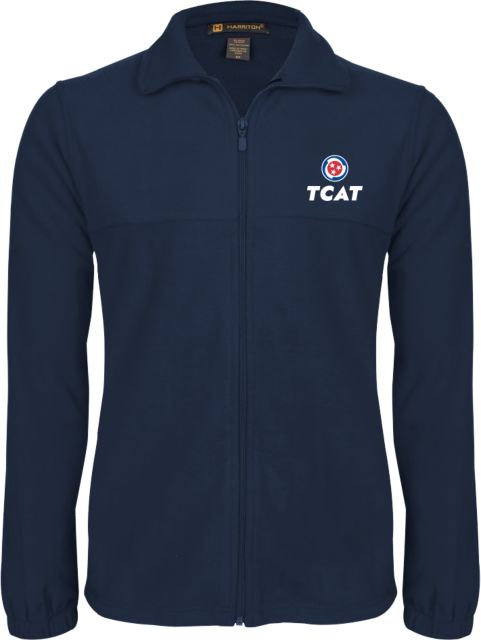 TCAT Athens Fleece Full Zip Jacket TCAT Stacked Logo - ONLINE ONLY