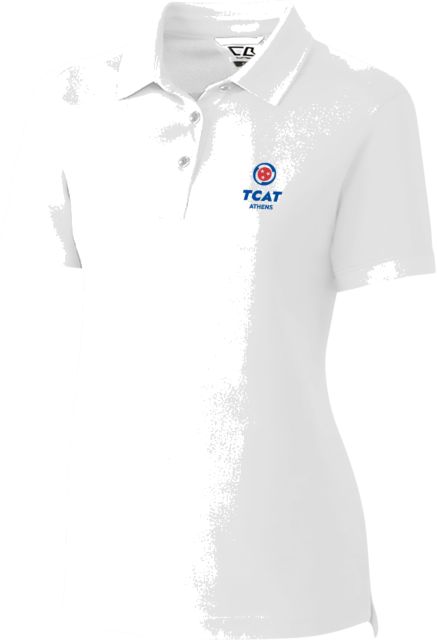 TCAT Athens C&B Women's Advantage Polo  Stacked Logo - ONLINE ONLY